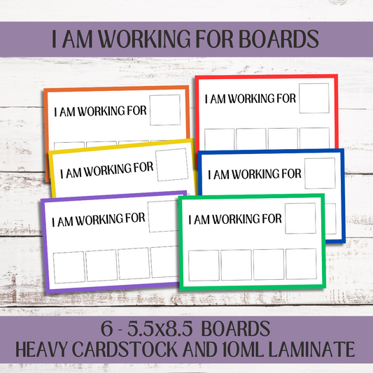 I AM WORKING FOR BOARDS BUNDLE