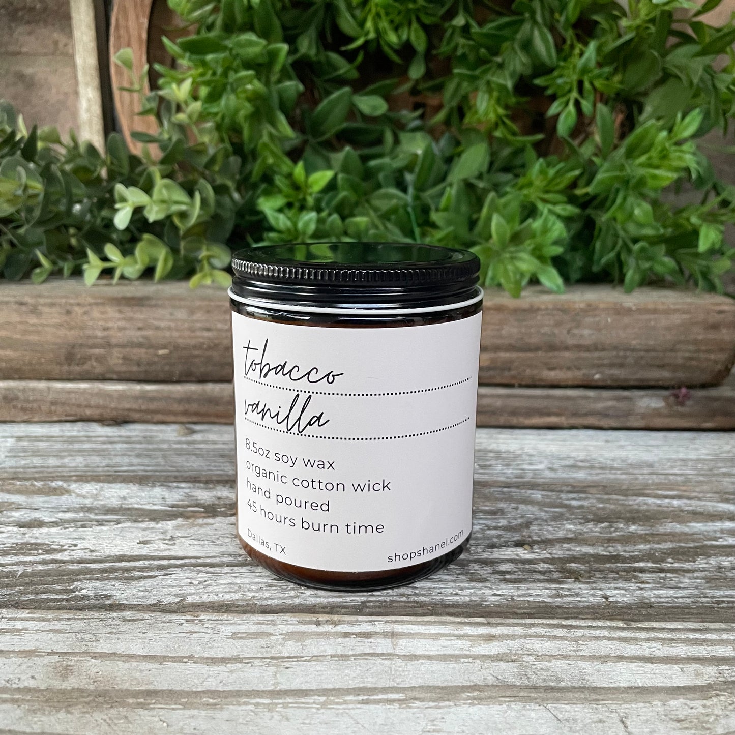 ALL NATURAL HAND POURED CANDLE