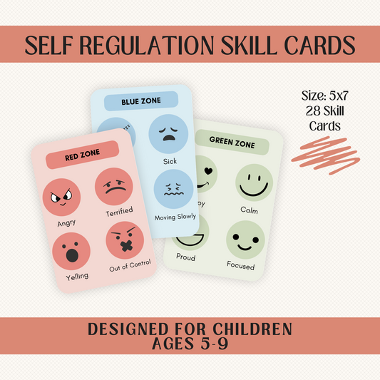 SELF REGULATION SKILLS CARDS