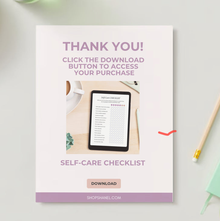 SELF-CARE CHECKLIST