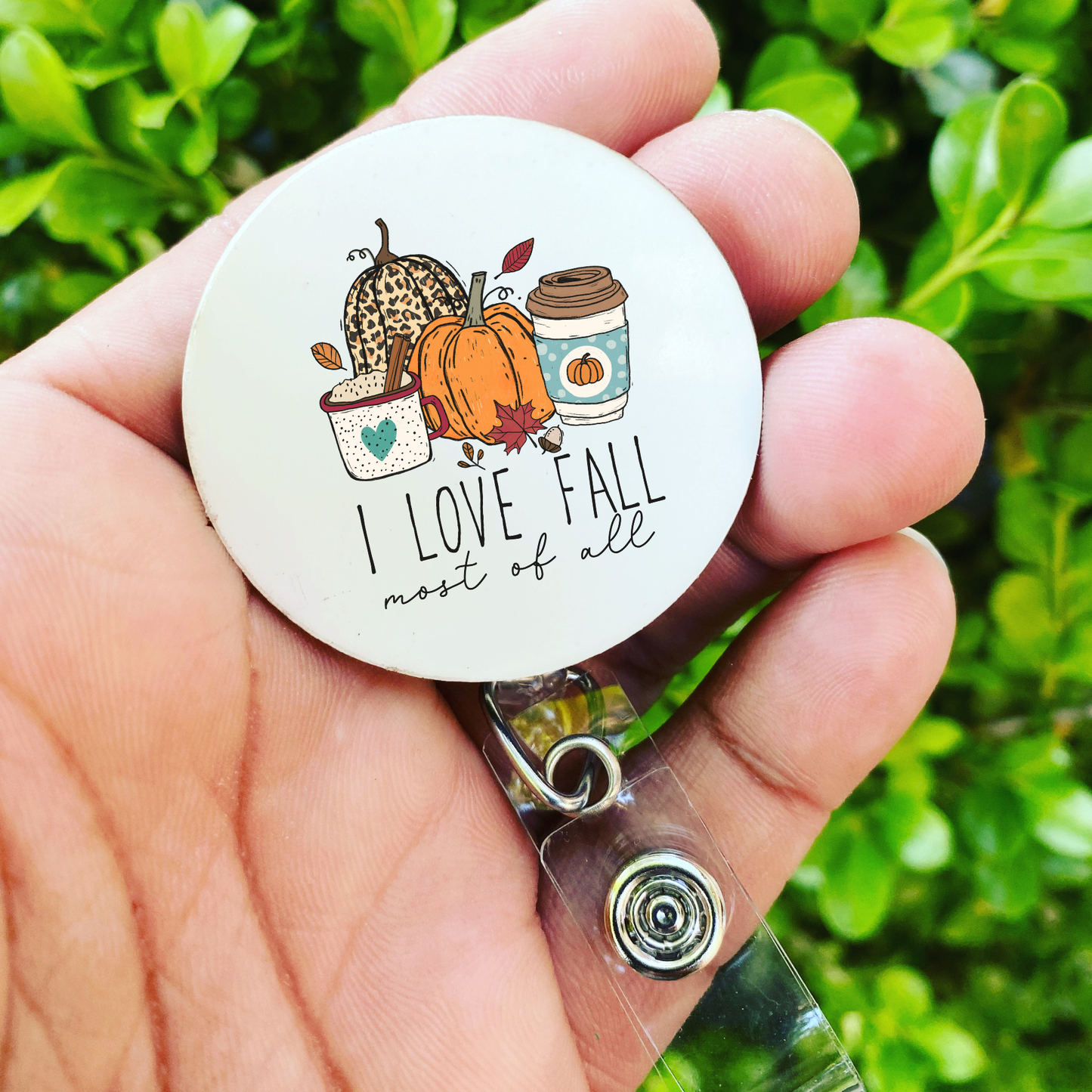 I LOVE FALL BADGE REEL