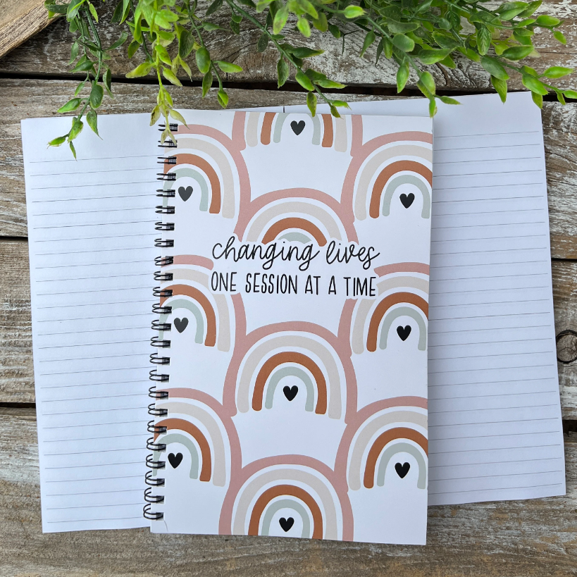 CHANGING LIVES SPIRAL NOTEBOOK