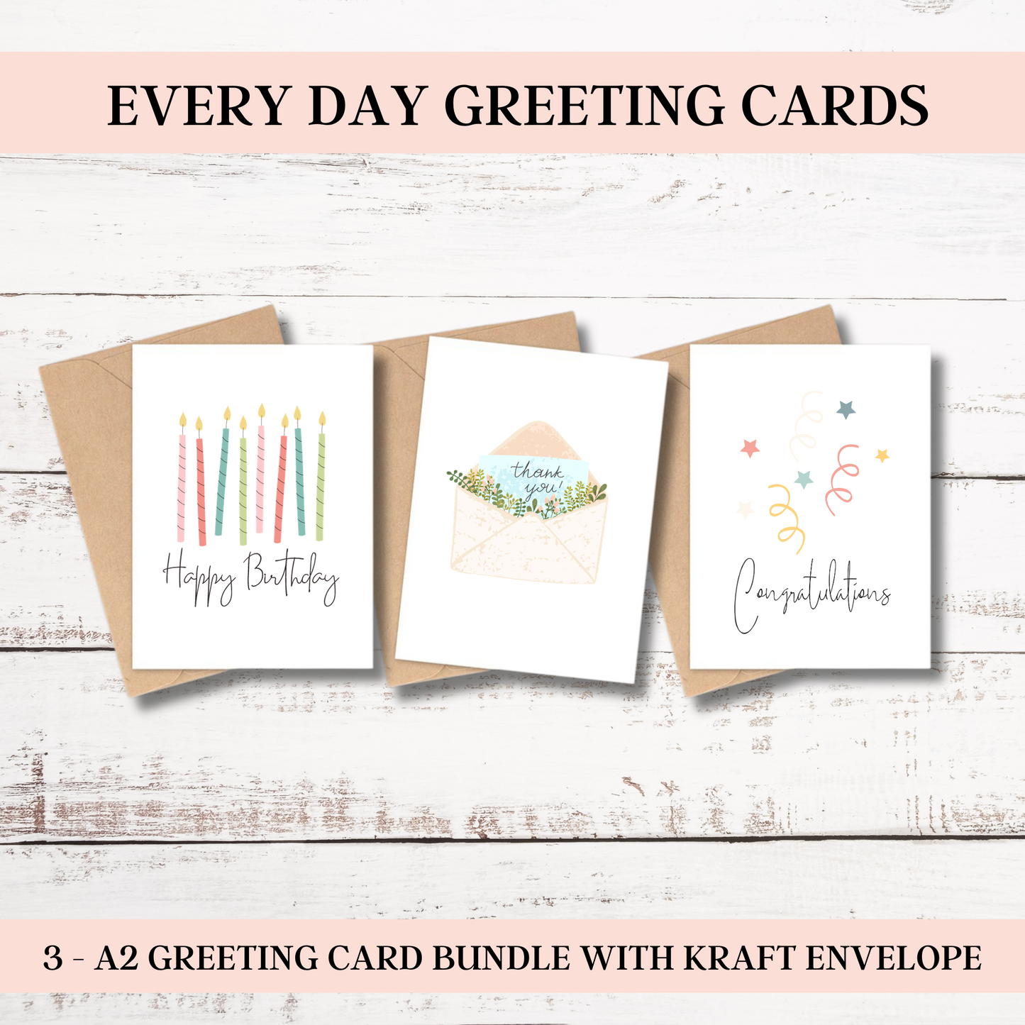 EVERY DAY CARD BUNDLE
