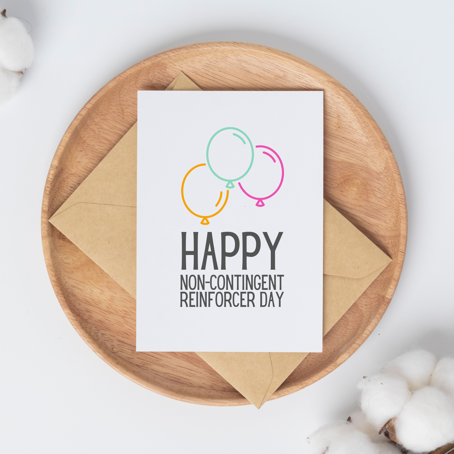 FUNNY BEHAVIOR BIRTHDAY CARD
