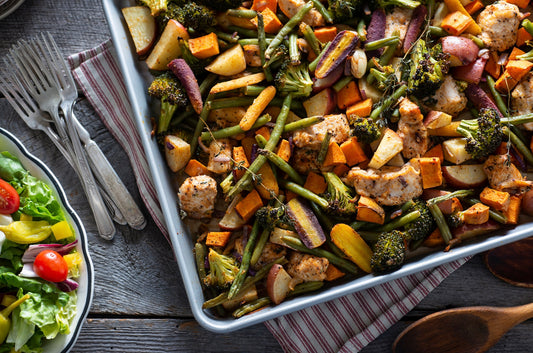 Cutting Down on Meal Prep with Sheet Pan & Air Fry Kits