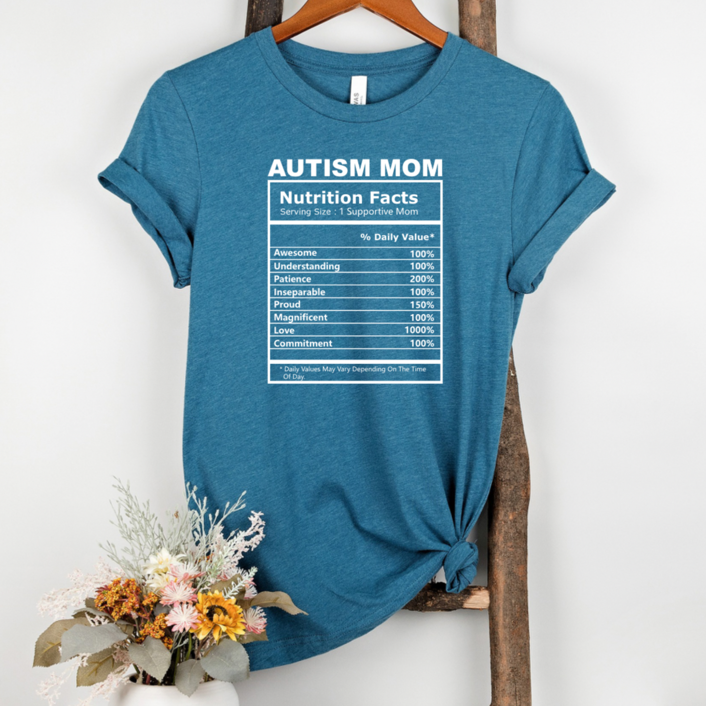 AUTISM MOM NUTRITION SHIRT