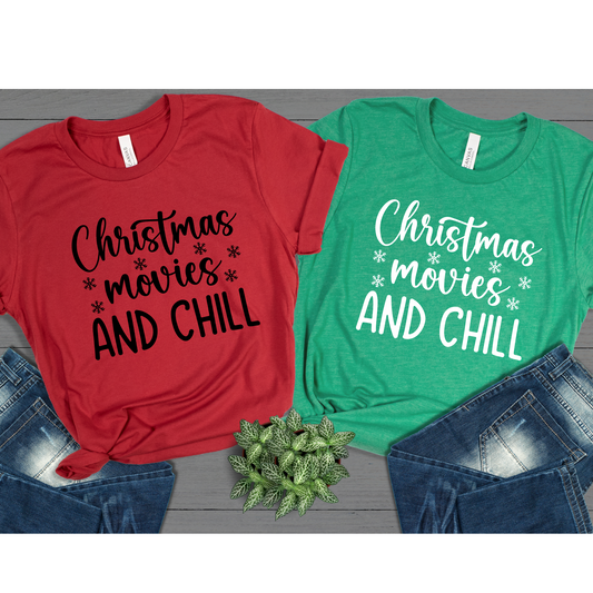 CHRISTMAS MOVIES SHIRT