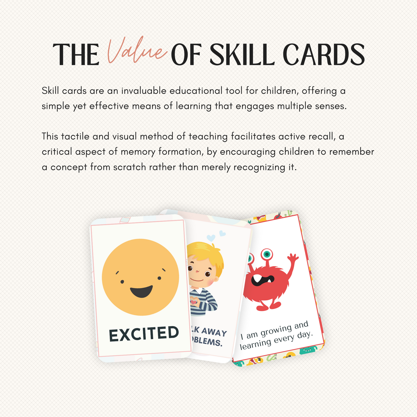 SELF REGULATION & EMOTIONS SKILLS CARDS BUNDLE