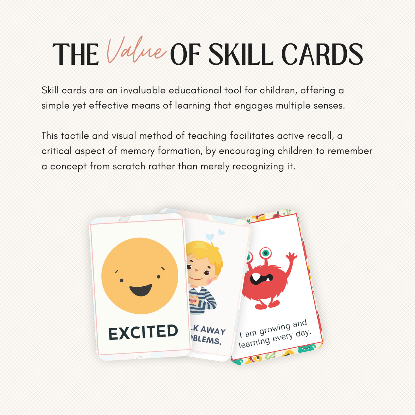 SELF REGULATION SKILLS CARDS