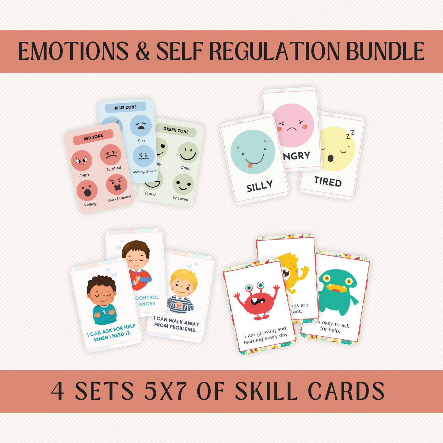 SELF REGULATION SKILLS CARDS