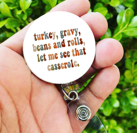 THANKSGIVING BADGE REEL