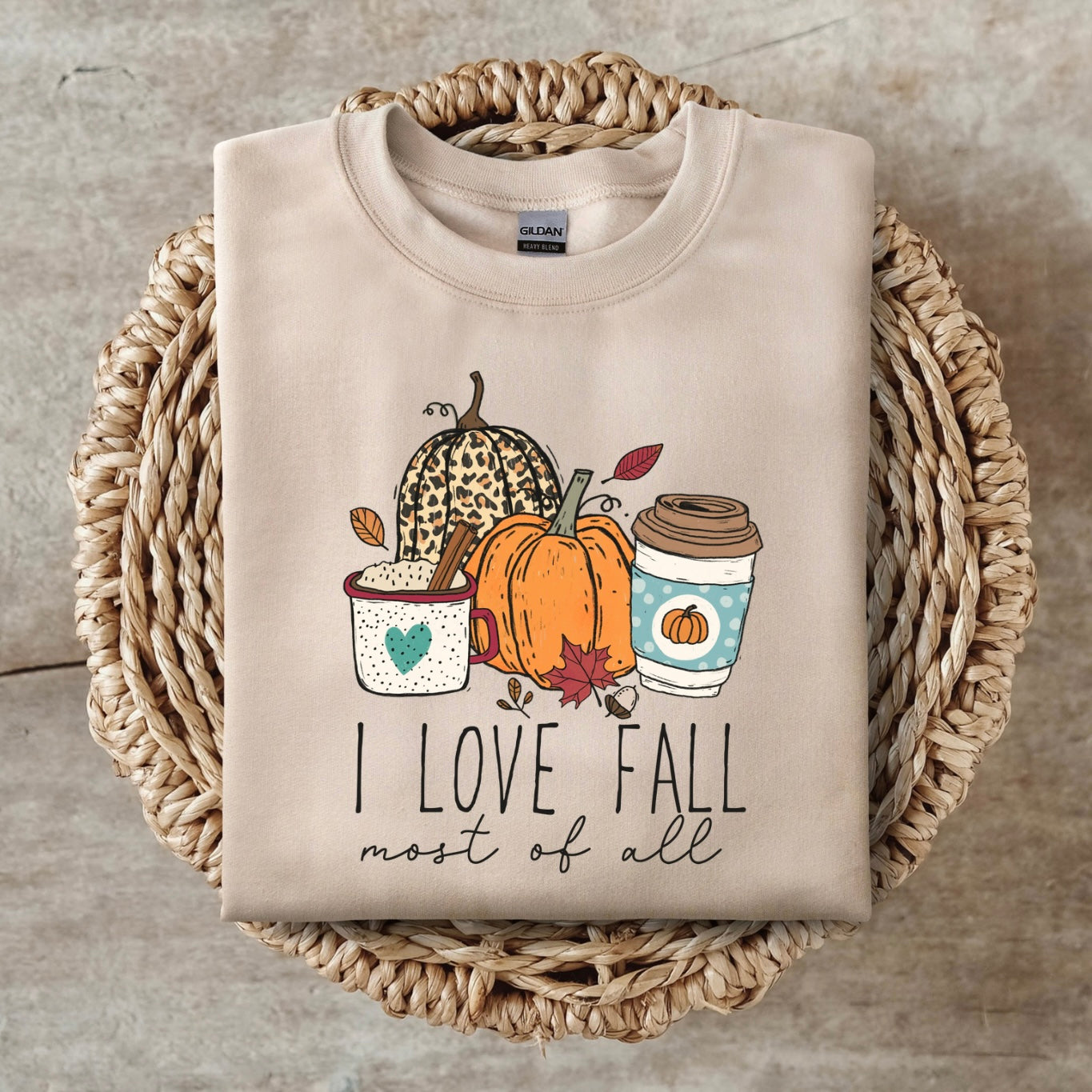I LOVE FALL SWEATSHIRT