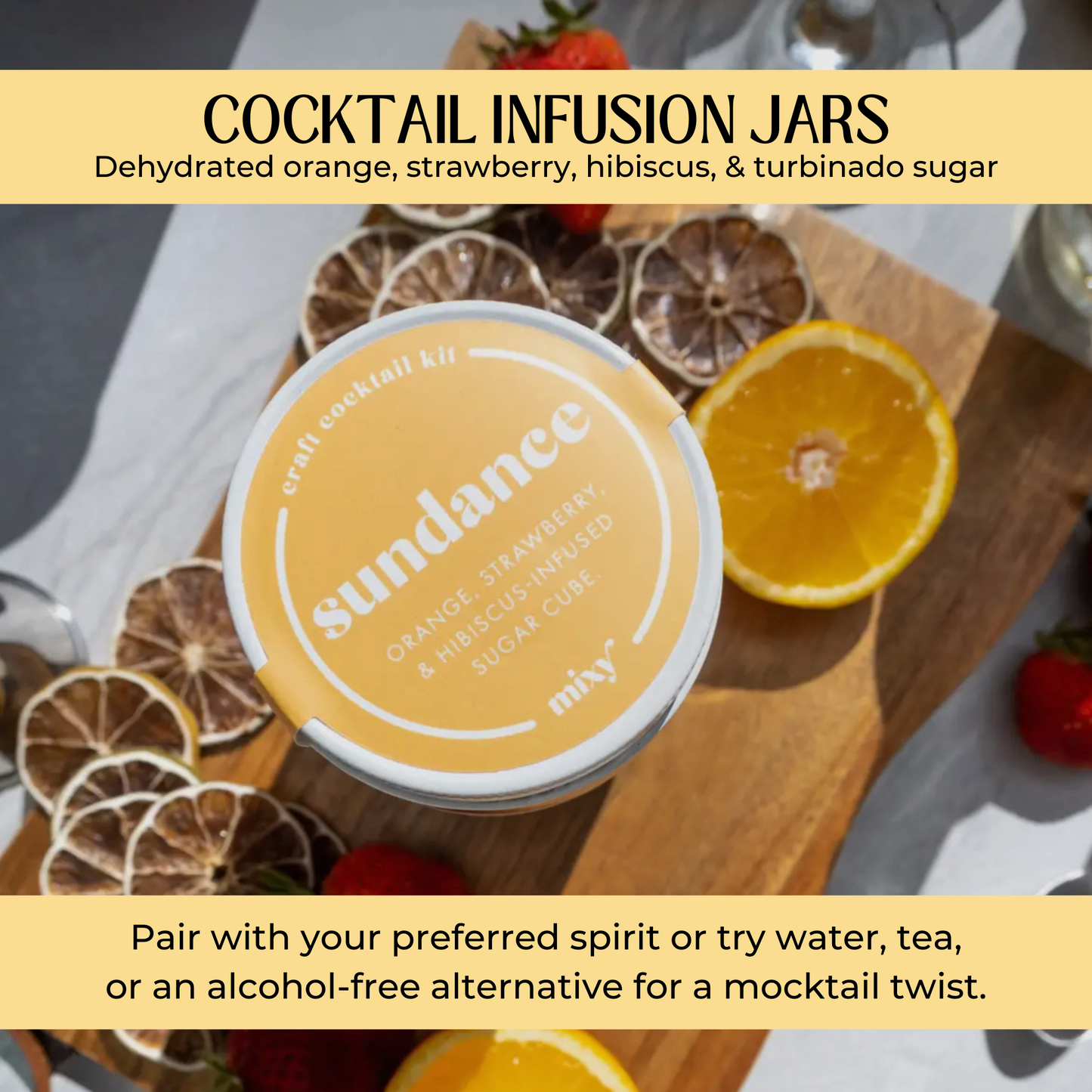 SUNDANCE COCKTAIL JAR