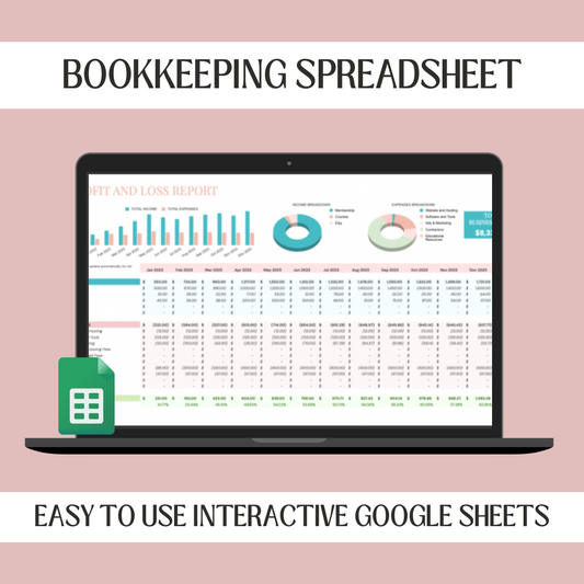 BOOKKEEPING SPREADSHEET