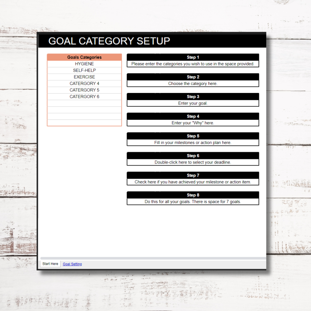 DIGITAL GOAL TRACKER