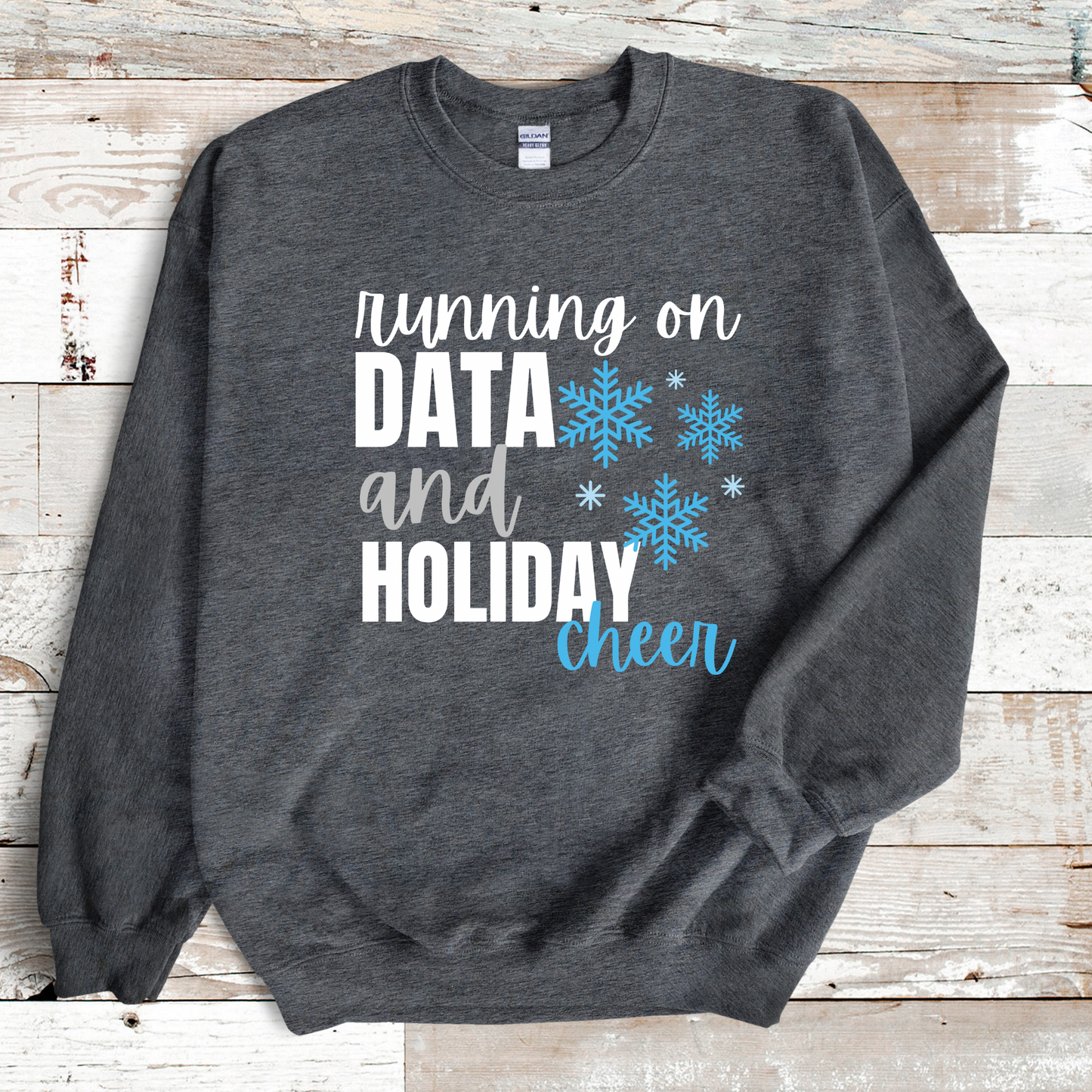 DATA AND HOLIDAY CHEER SWEATSHIRT