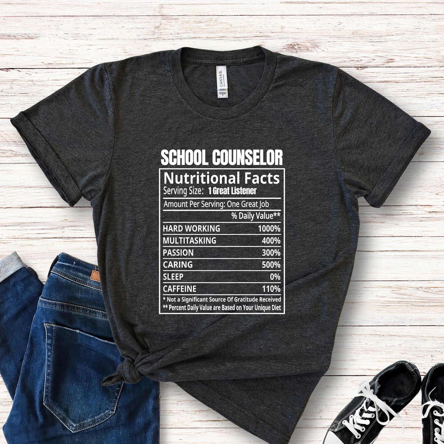 SCHOOL COUNSELOR NUTRITION SHIRT