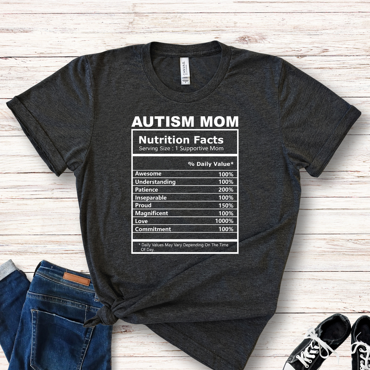 AUTISM MOM NUTRITION SHIRT