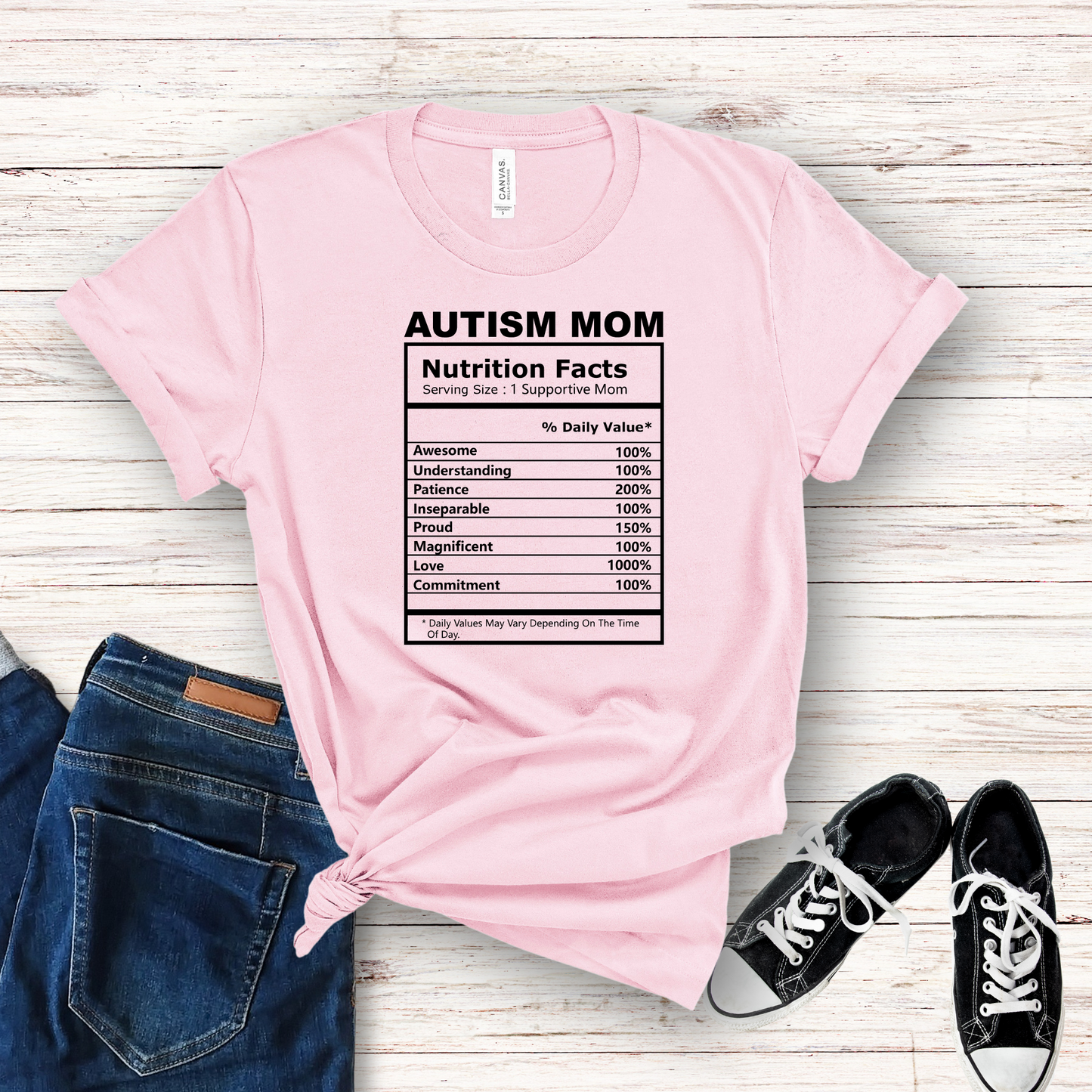 AUTISM MOM NUTRITION SHIRT